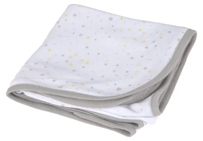 Productafbeelding van Bébé Douceur, dekentje, 100% katoen, 75 x 75 cm, motief: Essen'Ciel