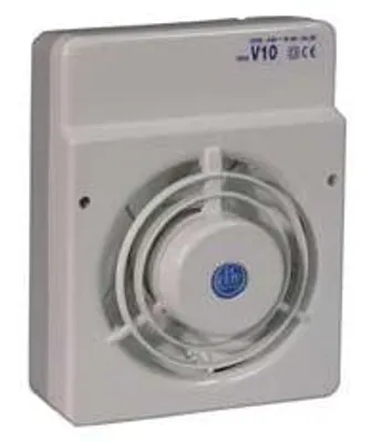 Immagine prodotto di Aspiratore Elettrico Da Parete Centrifugo Automatico 20W - ø mm.100 di foro art.V10