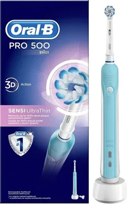 Produktbild von Oral B Pro 500 Sensi Ultra Thin D16.513.1 U 91744213 Elektrická zubná kefka Mint