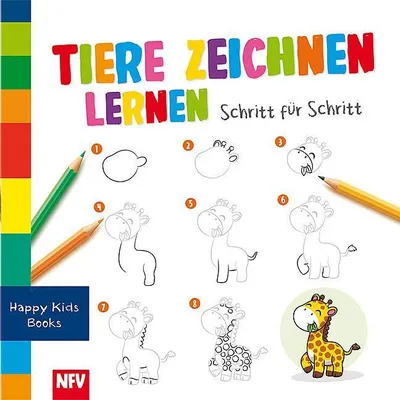 Obrázek produktu pro Tiere zeichnen lernen Schritt-für-Schritt