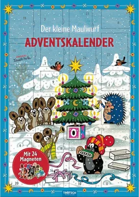 Produktbild von Magnet-Adventskalender "Der kleine Maulwurf"