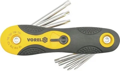 Immagine prodotto di Set di chiavi Torx 9 pezzi CrV