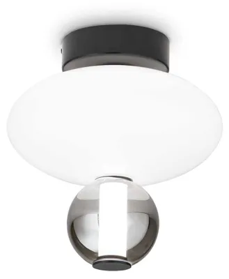 Produktbild von Zeitgenössische Deckenleuchte Lumiere Metall Schwarz Led 18W 3000K Ip20