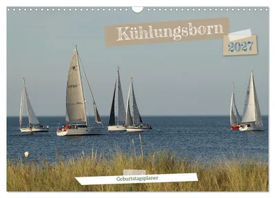 Produktbild von Kühlungsborn Geburtstagsplaner (Wandkalender 2027 DIN A3 quer), CALVENDO Monatskalender