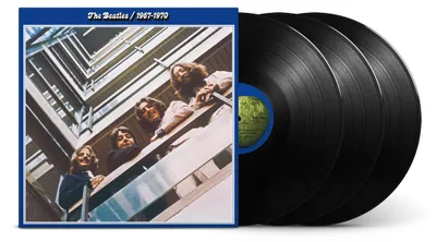Produktbild von The Beatles 1967-1970 Blue Album 3LP inkl. Single Now & Then Schallplatte