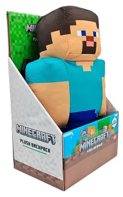 Produktbild von Minecraft Plüsch-Rucksack Alex 30 cm