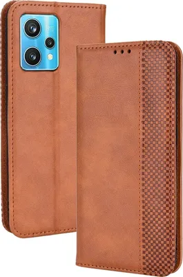 Produktbild von Mobigear Sensation  Realme 9 Pro Plus Hülle Klapphülle Geldbörse - Braun