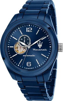 Produktbild von Maserati R8823150002 Traguardo Keramik Automatik Herrenuhr 45mm 20ATM