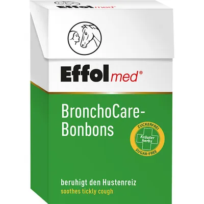 Produktbild von Effol med BronchoCare-Dragees 2x44g Hustenbonbons für Mensch und Pferd