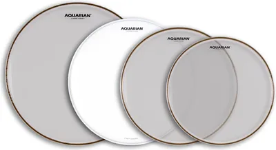 Produktbild von Aquarian Drumheads CC-B, Große Trommel, Kleine Trommel & Tom Tom, Schlagzeugfell, Durchscheinend, 4 Stück(e)