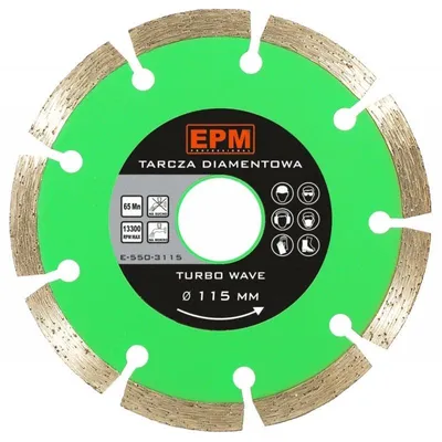 Image de Disque Diamanté À Segments 350 Mm - E-550-0350
