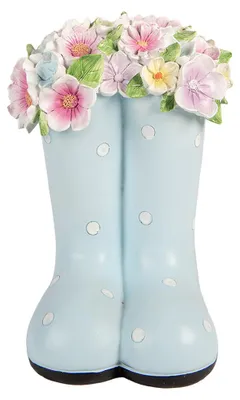 Obrázok produktu pre Clayre & Eef Dekoratívne figúrky 20x18x26 cm Modré plastové