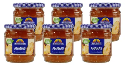 Produktbild von Mühlhäuser Ananas Konfitüre (8 x 450g)