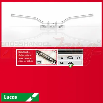 Obrázek produktu pro Stahllenker Speedfighter, Stahl, schwarz