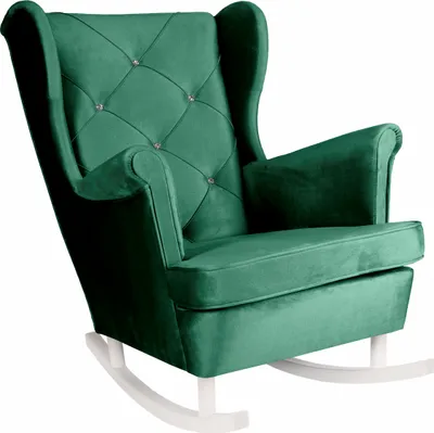 Produktbild von Křeslo Schaulk Křeslo do obývacího pokoje Velvet lounge chair Televizní křeslo Relaxační křeslo Křeslo do obývacího pokoje Křeslo ke kávě Křeslo, 102 x 81 x 95 cm, zelené