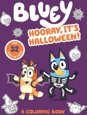 Produktbild von Bluey: Hooray, It's Halloween!: A Coloring Book