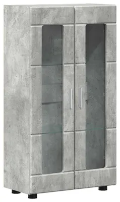 Obrázek produktu pro vidaXL Komoda FLORIN, betonově šedá, 55,5 x 29 x 100 cm, dřevotřísková deska