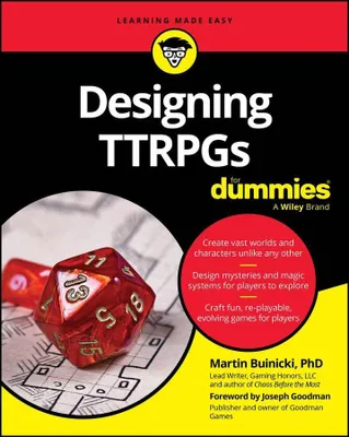 Produktbild von Designing TTRPGs For Dummies