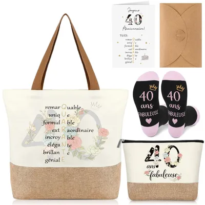 Immagine prodotto di Set regalo per il 40° compleanno con vari accessori