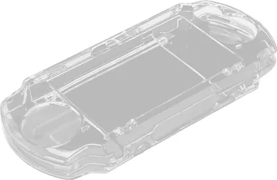Image de Housse de protection universelle, élégante, antidérapante, résistante aux chocs, transparente, avec support pour film pour PSP