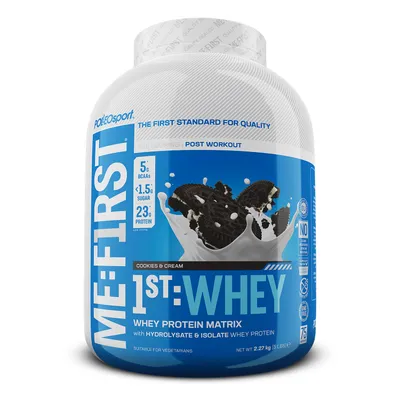 Obrázok produktu pre Polleo Sport 1st Whey, 2270 g - Cookies & Cream