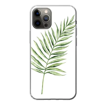 Produktbild von MuchoWow® Handyhülle Schutzhülle Hülle für iPhone 13 Pro Pflanze - Aquarell Silikon Softcase Handy Hülle - Handy-Tasche