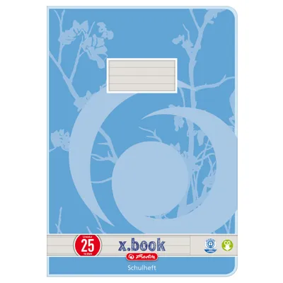 Produktbild von Herlitz 3352507, Weiß, Gelb, 16 Blätter, Liniertes Papier, A4, 80 g/m², Papier