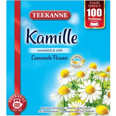 Zdjęcie produktu dla Teekanne Tee Kamille 7030 100 St./Pack.