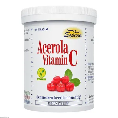 Produktbild von Espara Acerola Vitamin C Pulver 100 g