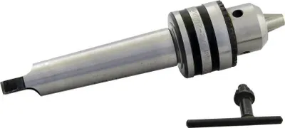 Produktbild von 1,5-13 mm Zahnkranzbohrfutter Zahnenkranzbohrfutter MK3 Kegeldorn Drehbank/Fräse