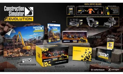 Produktbild von Astragon Entertainment Construction Simulator: Evolution, PlayStation 5, RP (Rating Pending), Physische Medien
