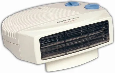 Produktbild von Orbegozo FH 5008, Elektrischer Raumheizlüfter, Drinnen, Flur, Tisch, Weiß, Drehregler, 2000 W