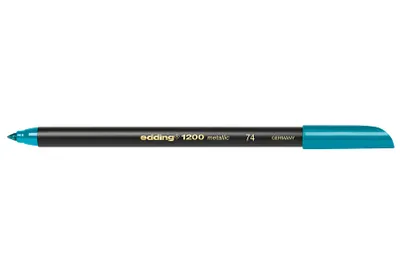 Produktbild von Edding 4-1200074, Fein, 1 Farben, Grün, Rundspitze, 1 mm, 1 mm