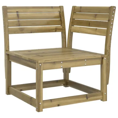 Immagine prodotto di vidaXL Divano angolare da giardino 73x73x78 cm in legno di pino impregnato