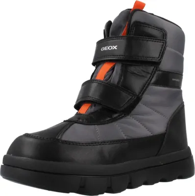 Produktbild von Geox Jungen Stiefeletten J36LFB 0FU54 C0005 Farbe: Schwarz Größe: 29