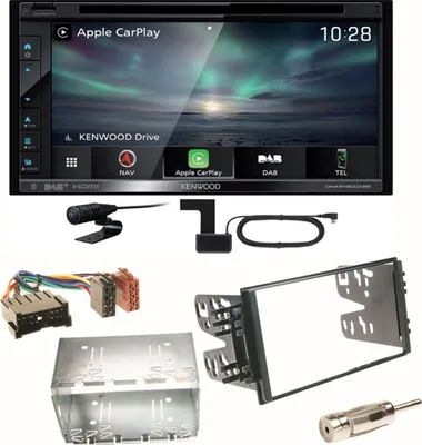 Produktbild von Kenwood DNX-5190DABS Navi CarPlay Einbauset für Kia Sorento JC Rio DC Carnival