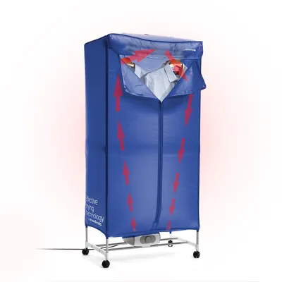 Obrázok produktu pre Prenosná elektrická sušička s 2 úrovňami Dupledry Blue InnovaGoods 1200 W