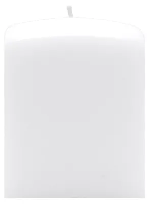 Produktbild von Quader Kerzen Weiß 8 x Ø 6/6 cm, 16 Stück
