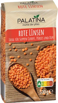 Produktbild von Palatina Rote Linsen 500g
