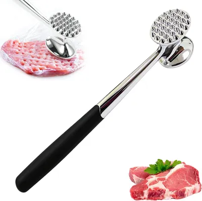 Produktbild von Fleischhammer Aluminium, Antirutschgriff, zum Zartmachen von Fleisch