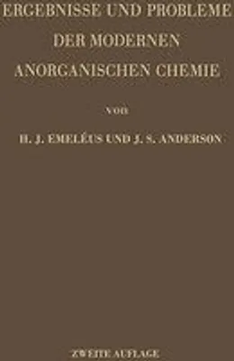 Zdjęcie produktu dla Ergebnisse und Probleme der Modernen Anorganischen Chemie