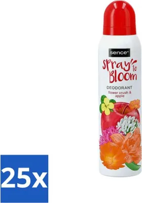 Obrázek produktu pro Sence - Body-X Women - Deodorant - Sprej - 150 ml - ekonomické balení - 25 kusů