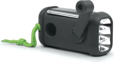 Produktbild von Muse Tragbares Solarradio mit Kurbel und Taschenlampe Muse