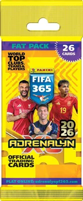 Obrázek produktu pro PANINI FIFA 365 2025/2026 - ADRENALYN karty - FATPACK
