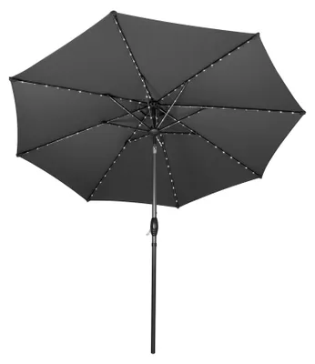 Produktbild von LED-Kipp-Sonnenschirm 2,7m - Grau