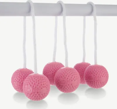 Produktbild von Uber Games Leiter-Wurfbolas Soft – 3x2 Stück – Offizielle Serie mit weichen Golfbällen von höchster Qualität - Rosa