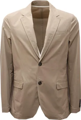 Immagine prodotto di 1870AG giacca uomo PAOLO PECORA light brown Cotone blend jacket man