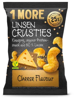 Produktbild von 1 More Linsen Crusties Cheese 80g