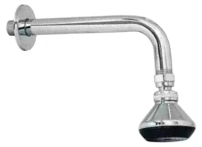 Produktbild von Set Brausearm mit Kopfbrause Messing verchromt