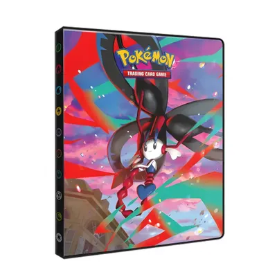 Produktbild von Ultra Pro Pokémon Chaos Rising 4-Pocket Portfolio – Kartenbinder für 80 Karten + Oversize – Sammelalbum TCG Zubehör